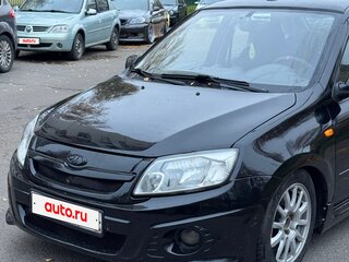2014 Lada (ВАЗ) Granta Sport I, чёрный, 490000 рублей, вид 2