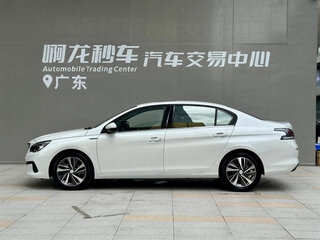 2020 Peugeot 408 II Рестайлинг, белый, 1146969 рублей, вид 4