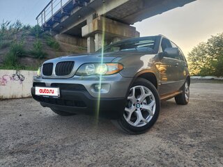 2005 BMW X5 3.0i I (E53) Рестайлинг, серый, 999990 рублей, вид 2