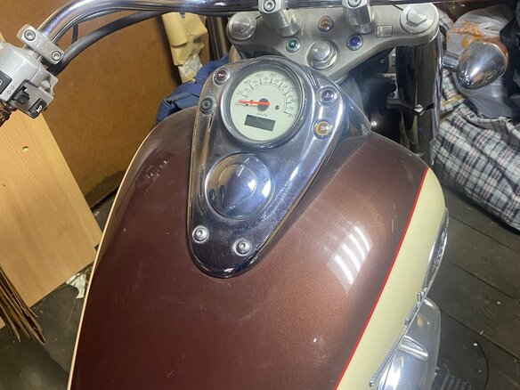 1996 Honda Shadow 750, коричневый, 520000 рублей - вид 6