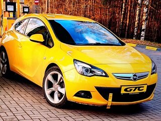 2013 Opel Astra GTC J Рестайлинг, жёлтый, 920000 рублей, вид 1