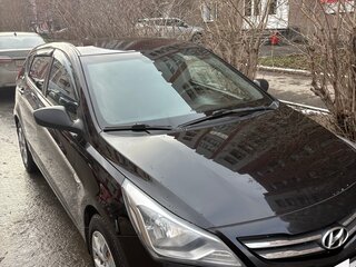 2014 Hyundai Solaris I Рестайлинг, чёрный, 750000 рублей, вид 2