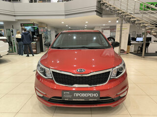 2016 Kia Rio III Рестайлинг, красный, 950000 рублей, вид 2