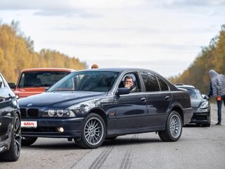 2002 BMW 5 серии 525i IV (E39) Рестайлинг, синий, 850000 рублей, вид 2