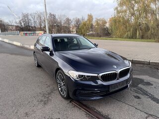 2018 BMW 5 серии 530d xDrive VII (G30/G31/G38), синий, 2490000 рублей, вид 5