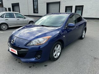 2012 Mazda 3 II (BL) Рестайлинг, синий, 900000 рублей, вид 5