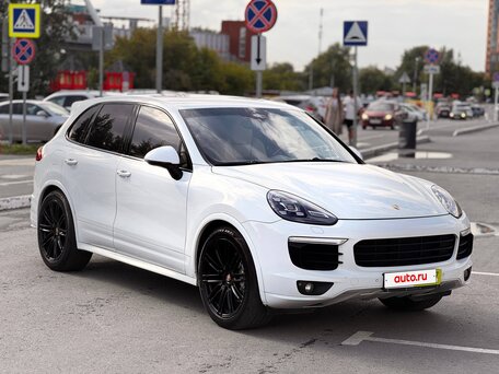 2015 Porsche Cayenne S II Рестайлинг (958), белый, 2990000 рублей, вид 5