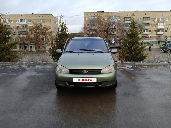2011 Lada (ВАЗ) Kalina I, зелёный, 190000 рублей