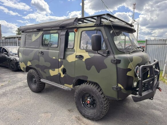 2015 УАЗ 3909, зелёный - вид 6
