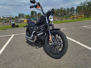 2013 Harley-Davidson Sportster 883, чёрный, 679154 рублей, вид 2