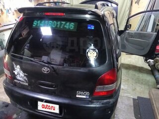 2000 Toyota Corolla Spacio I, чёрный, 400000 рублей, вид 1
