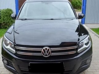 2013 Volkswagen Tiguan I Рестайлинг, чёрный, 1350000 рублей, вид 2