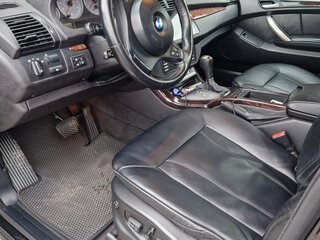 2004 BMW X5 4.8is I (E53) Рестайлинг, чёрный, 1200000 рублей, вид 3