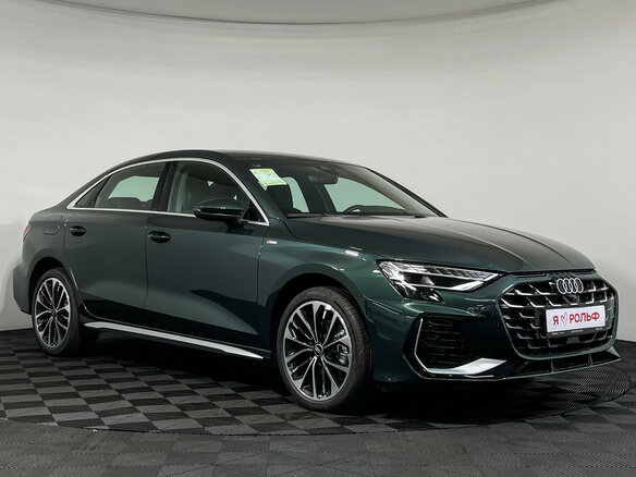 2026 Audi A3L 35 TFSI IV (8Y) Рестайлинг, зелёный, 4450000 рублей - вид 2