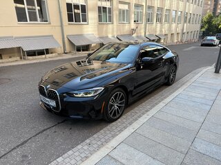 2021 BMW 4 серии 430i xDrive G22, G23, G26, чёрный, 4250000 рублей, вид 1
