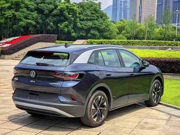 2026 Volkswagen ID.4 Crozz, синий - вид 5
