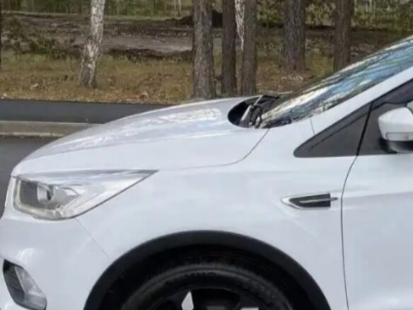 2018 Ford Kuga II Рестайлинг, белый, 1900000 рублей - вид 15