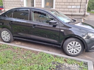 2012 Volkswagen Polo V, чёрный, 520000 рублей, вид 5