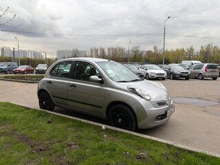 2008 Nissan Micra III (K12), серебристый, 600000 рублей, вид 2