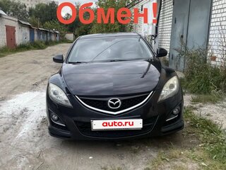 2012 Mazda 6 II (GH) Рестайлинг, чёрный, 710000 рублей, вид 1