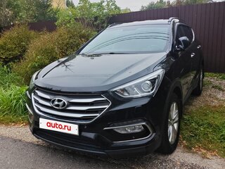 2017 Hyundai Santa Fe III Рестайлинг, чёрный, 1800000 рублей, вид 2