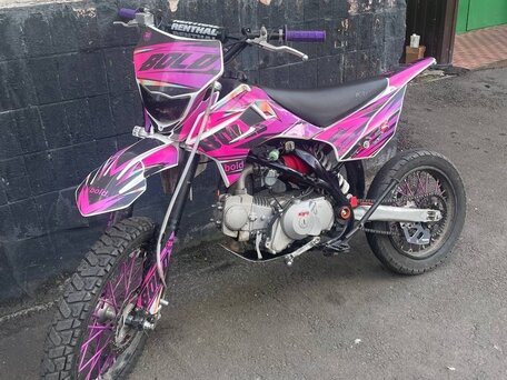 2024 Kayo Basic TT125, пурпурный, 68000 рублей, вид 1