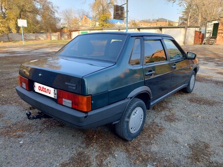2002 Lada (ВАЗ) 21099, зелёный, 252000 рублей, вид 5