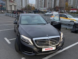 2016 Mercedes-Benz S-Класс 500 VI (W222, C217), чёрный, 3200000 рублей, вид 2