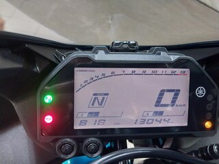 2021 Yamaha YZF-R3, зелёный, 575000 рублей, вид 5