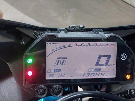 2021 Yamaha YZF-R3, зелёный, 575000 рублей, вид 5