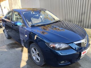 2007 Mazda 3 I (BK) Рестайлинг, синий, 550000 рублей, вид 1
