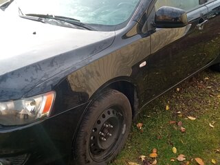 2008 Mitsubishi Lancer X, чёрный, 750000 рублей, вид 5