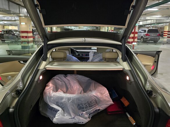 2010 Audi A7 I (4G), бежевый, 2500000 рублей - вид 22