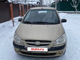 2008 Hyundai Getz I Рестайлинг, бежевый, 350000 рублей, вид 2