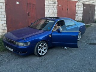 1994 Toyota Chaser V (X90) Рестайлинг, синий, 560000 рублей, вид 4