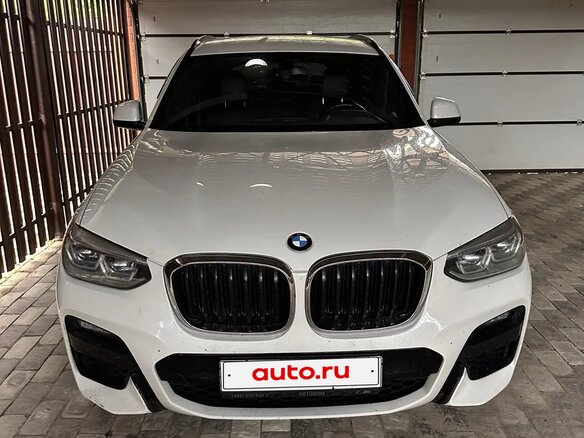 2019 BMW X3 20d xDrive III (G01), белый, 3500000 рублей