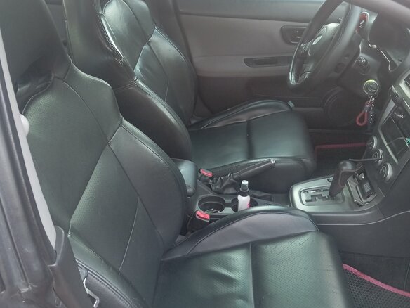 2006 Subaru Impreza II Рестайлинг 2, красный, 900000 рублей - вид 8