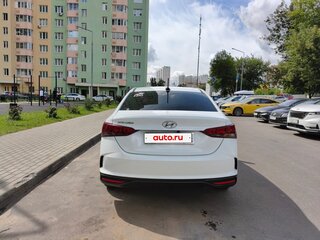 2020 Hyundai Solaris II Рестайлинг, белый, 1220000 рублей, вид 3