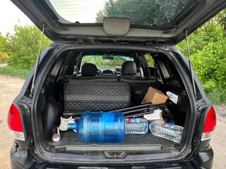 2002 Hyundai Santa Fe I, чёрный, 450000 рублей, вид 5