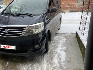 2008 Toyota Alphard I Рестайлинг, чёрный, 1450000 рублей, вид 1