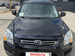 2009 Kia Sportage II Рестайлинг, чёрный, 1500000 рублей, вид 2
