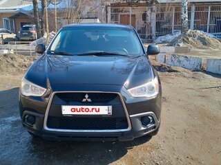 2012 Mitsubishi ASX I, чёрный, 970000 рублей, вид 3