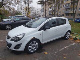 2013 Opel Corsa D Рестайлинг II, белый, 590000 рублей, вид 2