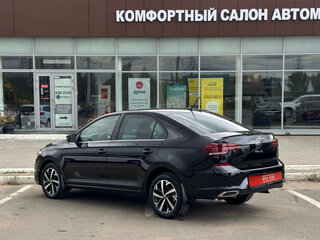 2022 Volkswagen Polo VI, чёрный, 2390000 рублей, вид 4