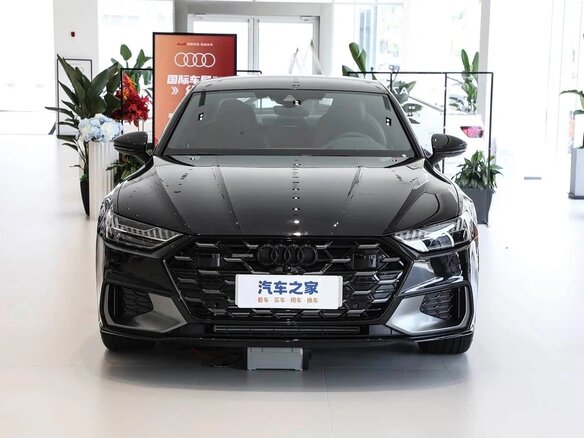 2026 Audi A7 L 45 TFSI II (4K), чёрный - вид 1