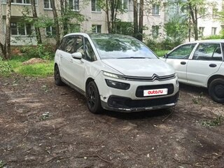 2017 Citroen C4 Picasso Grand II Рестайлинг, белый, 1050000 рублей, вид 1