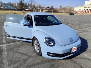 2012 Volkswagen Beetle II (A5), голубой, 1300000 рублей, вид 2