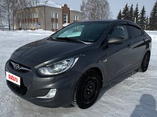 2011 Hyundai Solaris I, серый, 530000 рублей, вид 1