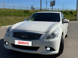 2012 Infiniti G25 IV, белый, 1350000 рублей, вид 1