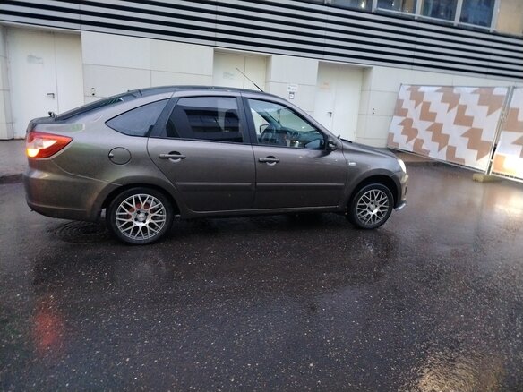 2017 Lada (ВАЗ) Granta I, коричневый, 570000 рублей - вид 1